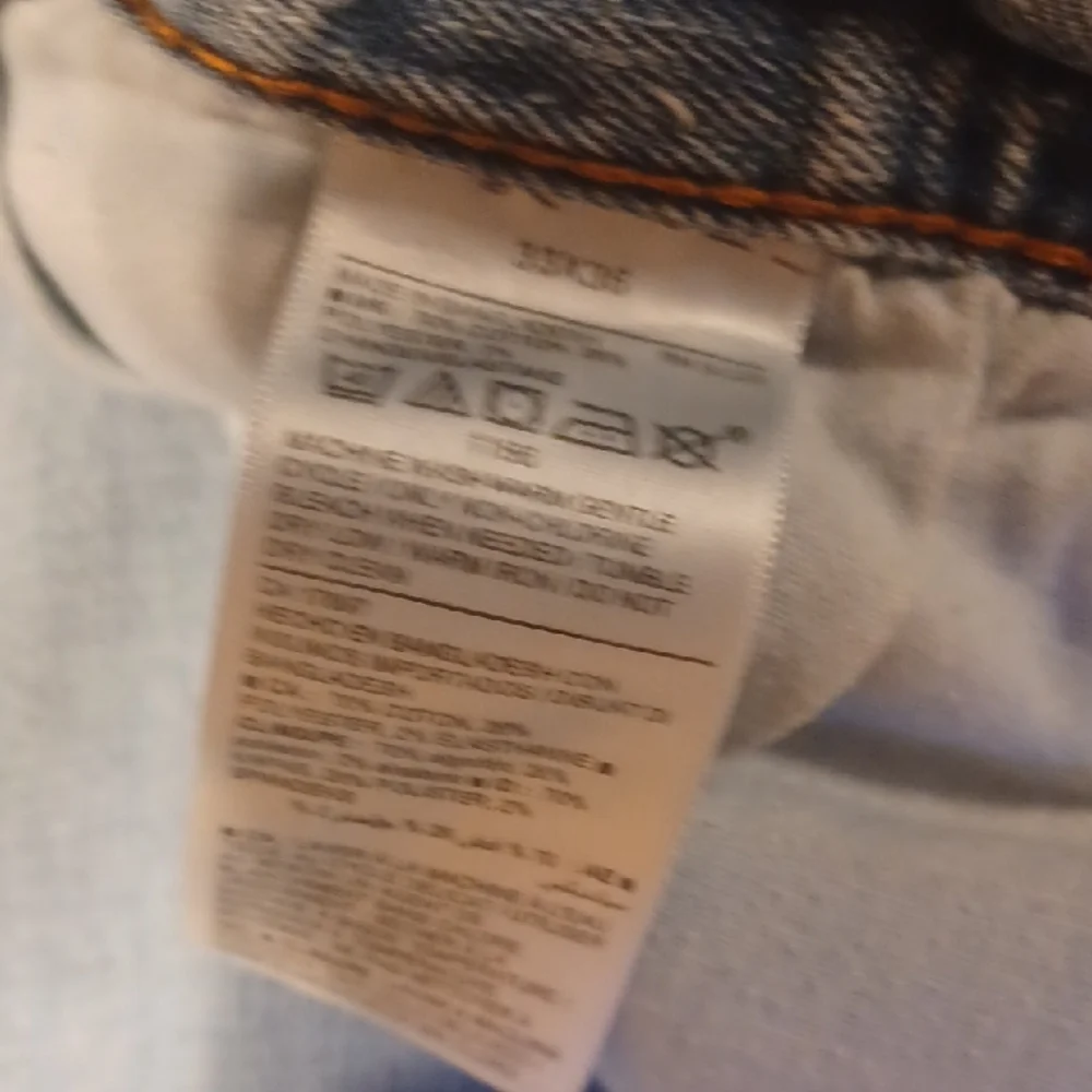 Old Navy Blue Straight Leg Jeans 33x36